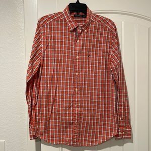 Mens orange dress shirt